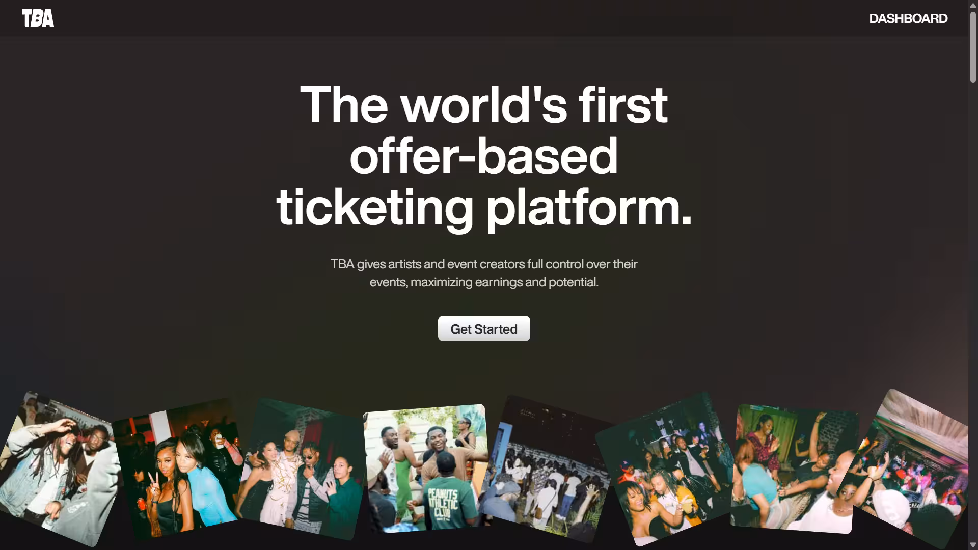 TBA - Event ticketing platform for creators. screenshot 3